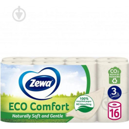   Zewa Туалетний папір  Eco Comfort 3 шари 16 рулонів (7322542226902)