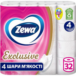   Zewa Туалетний папір  Ultra Soft 4 шари 19 метрів 32 рулони (7322542434444)