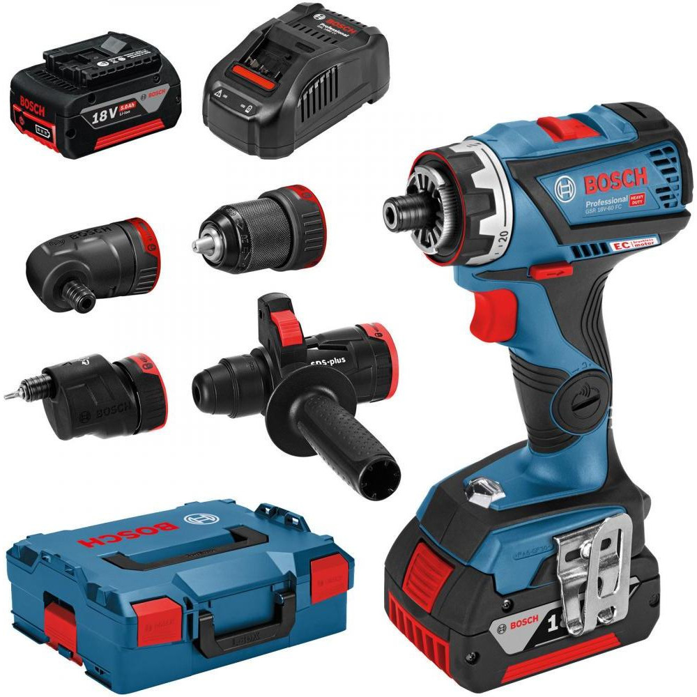 Bosch GSR 18 V-60 FC Set (06019G7100) - зображення 1