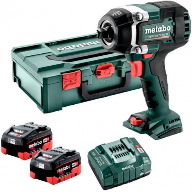 Metabo SSW 18 LTX 800 BL + 2 LIHD + ASC 145 + metaBOX 145 L (602403660) - зображення 1