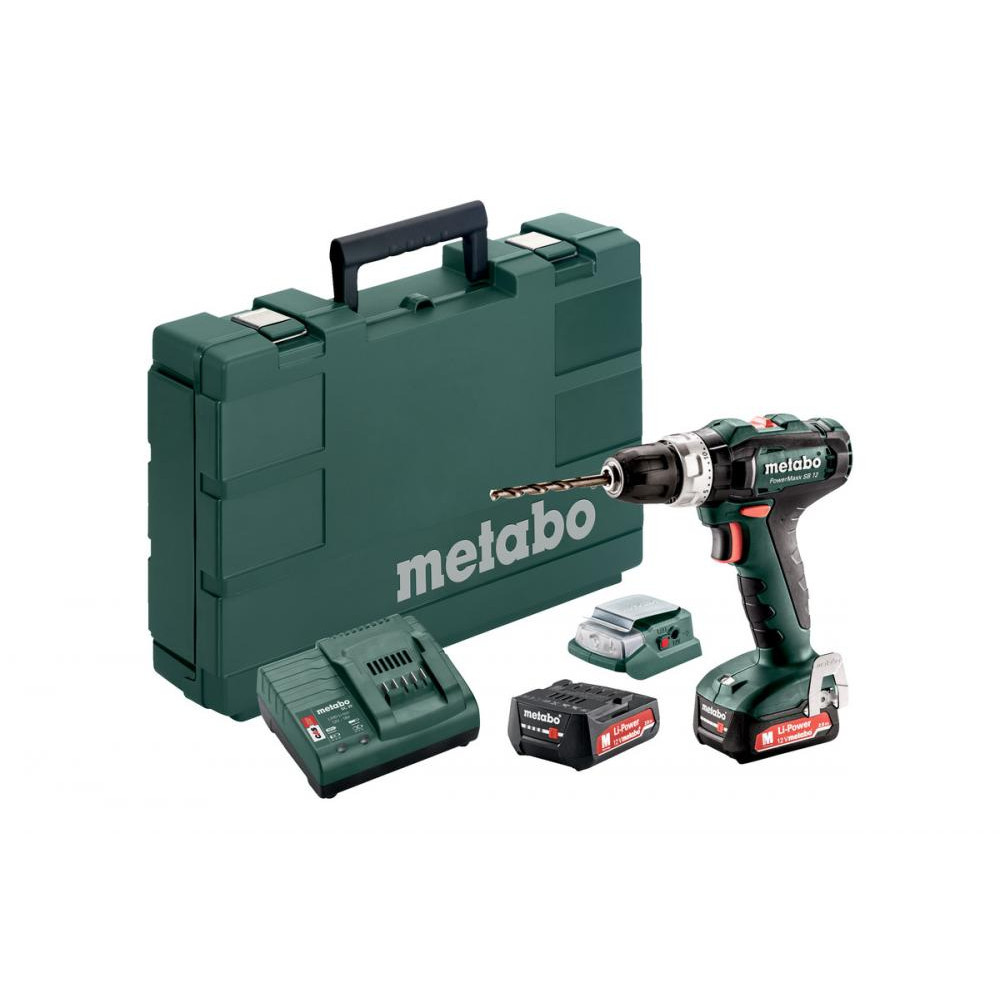 Metabo PowerMaxx BS 12 V SB Basic Set (601076910) - зображення 1