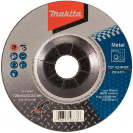   Makita 125х6,0х22,23мм (D-74491)