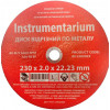 Instrumentarium Диск отрезной по металлу  A36 R8 BF 230х2х22,23 мм - зображення 1