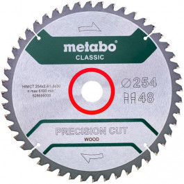   Metabo Precision Cut Wood - Classic 254x30x48T