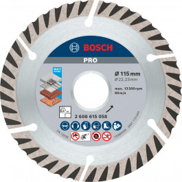   Bosch 10 алмазних дисків  Standard for Universal 115x22,23 мм