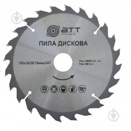   A.T.T. Пиляльний диск 190x30x1.7 Z24