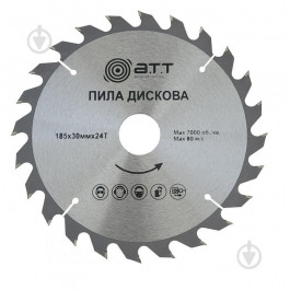   A.T.T. Пиляльний диск 185x30x1.7 Z24