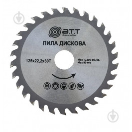   A.T.T. Пиляльний диск A.T.T. 125x22.2x1.7 Z30