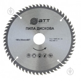   A.T.T. Пиляльний диск A.T.T. 185x30x1.7 Z60