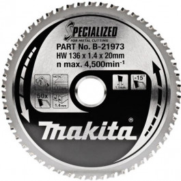   Makita Диск пильный по металлу Makita 136x20,00 мм (B-21973)