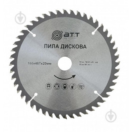   A.T.T. Пильный диск 160x20x1.7 Z48