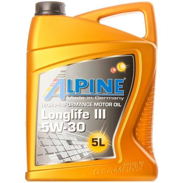 Alpine Oil Longlife III 5W-30 5л - зображення 1