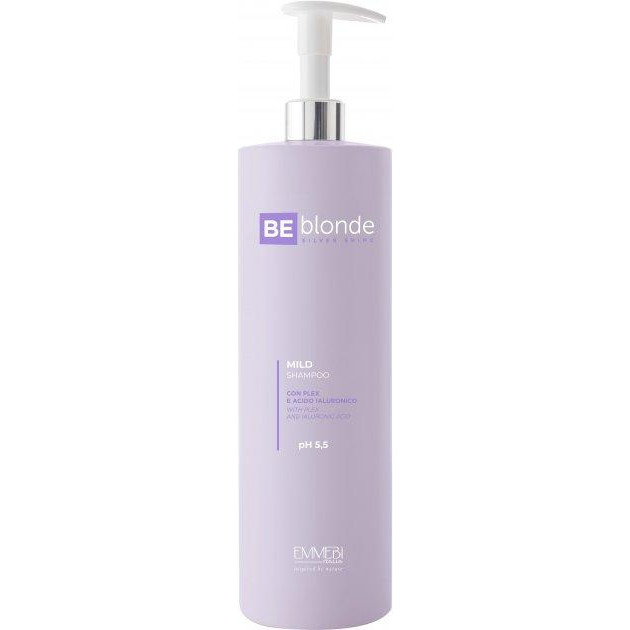 Emmebi Italia Шампунь  м&#39;який блиск Be Blonde Silver 1 л (8057158891082) - зображення 1