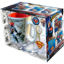   Abystyle Подарочный набор DC Comics - Superman pack (чашка, брелок, знак Superman) (ABYPCK074)