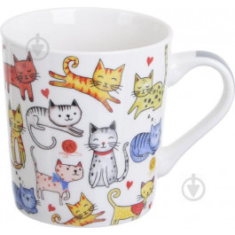   Fiora Чашка Animals Cats 240 мл фарфор (D76-L06320)