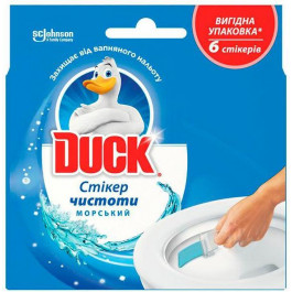   Duck Стикер чистоты для унитаза Морской 6 шт (4823002005875)