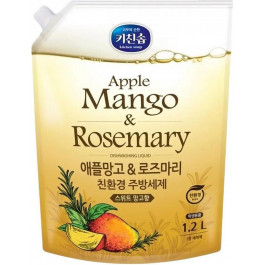   Mukunghwa Мийний засіб для посуду  Applemango&Rosemary Dishwashing Detergent, 1,2 л (8801173603584)