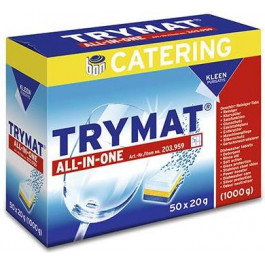   Kleen Purgatis Таблетки для посудомоечных машин Trymat All-In-One 50 шт. (203.959)