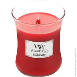   WoodWick Свеча ароматическая  Mini Pomegranate 85 г (5038581056746)