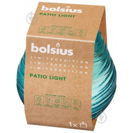   Bolsius Свеча Divine Earth в стекле Patiolight 94/91мм Небо (8717847142610)