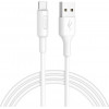 Hoco USB to USB-C X25 1m White (6957531080152) - зображення 1