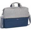 Rivacase Сумка для ноутбука  7532 15.6" Grey/Dark blue (7532 (Grey/Dark blue)) - зображення 1