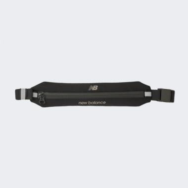 New Balance Сумка на пояс  Running Stretch Belt LAB13134BKK Черная (5711013092825) - зображення 1