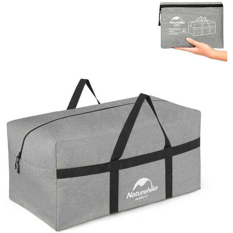 Naturehike Outdoor storage bag Updated 100l dark grey (NH17S021-L) - зображення 1