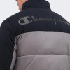 Champion Сіра чоловіча куртка  jacket cha220346-DECE/NBK M - зображення 5