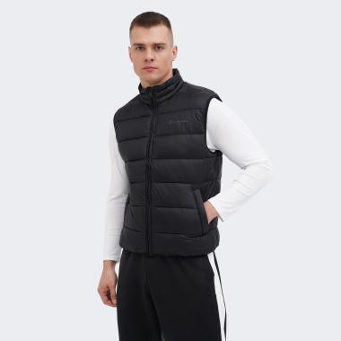 Champion Чорна чоловіча куртка-жилет  polyfilled vest cha220343-NBK/DAG XXL - зображення 1