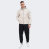 Champion Бежева чоловіча куртка  hooded jacket cha220340-SVL/NBK L - зображення 3