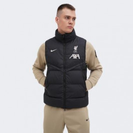   Nike Чорна чоловіча куртка-жилет  LFC MNK SFSTRK WRPL-FLDVEST FZ8774-011 XXL