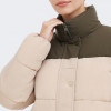 Champion Бежева жіноча куртка  hooded polyfilled jacket cha117574-ASG/FON S - зображення 4