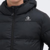 Converse Чорна чоловіча куртка  CORE PUFFER JACKET con10026729-001 S - зображення 4