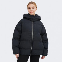   Converse Чорна жіноча куртка  MID SUPER PUFFER con10026795-001 M