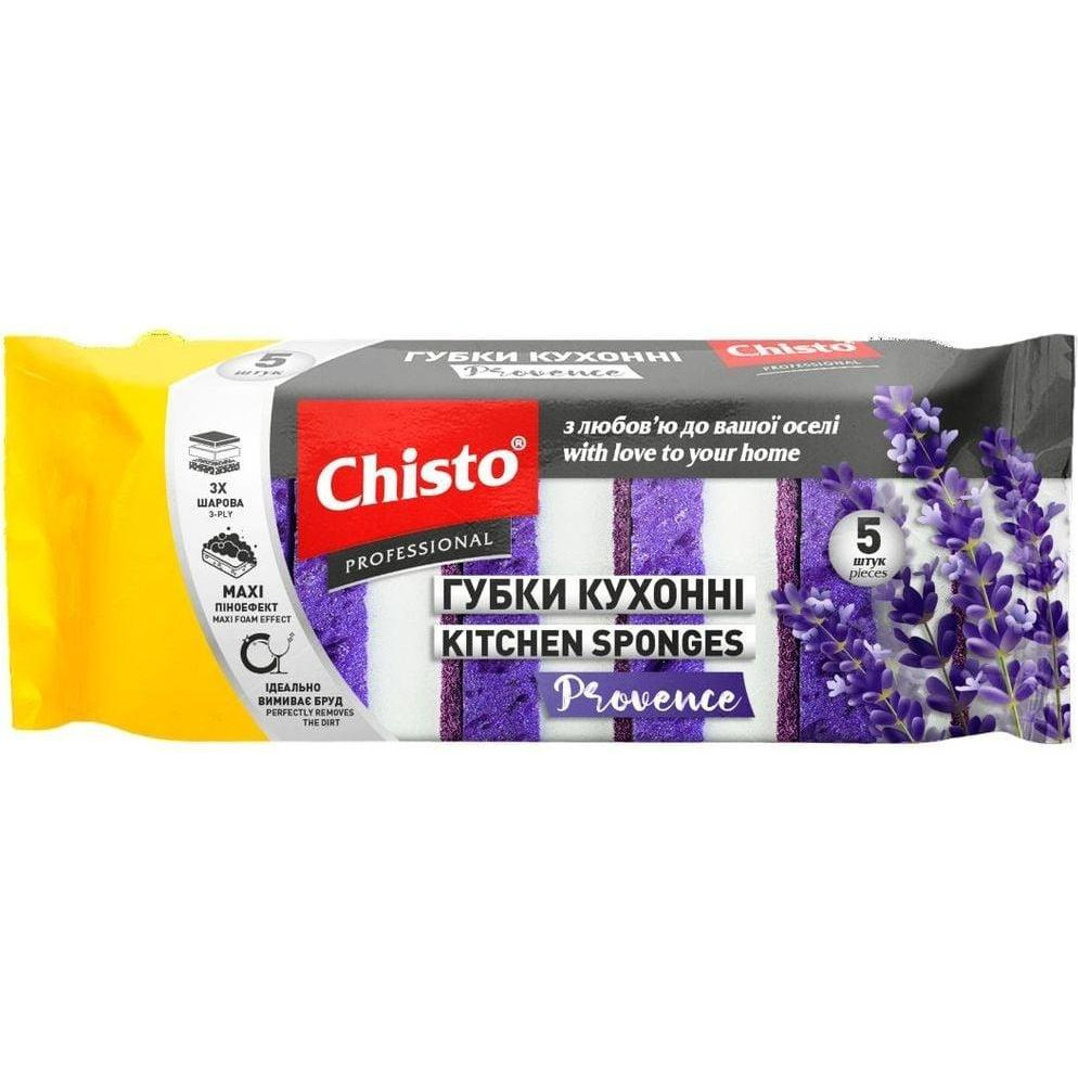 Chisto Губки кухонні  Provence 5 шт. (4823098413288) - зображення 1