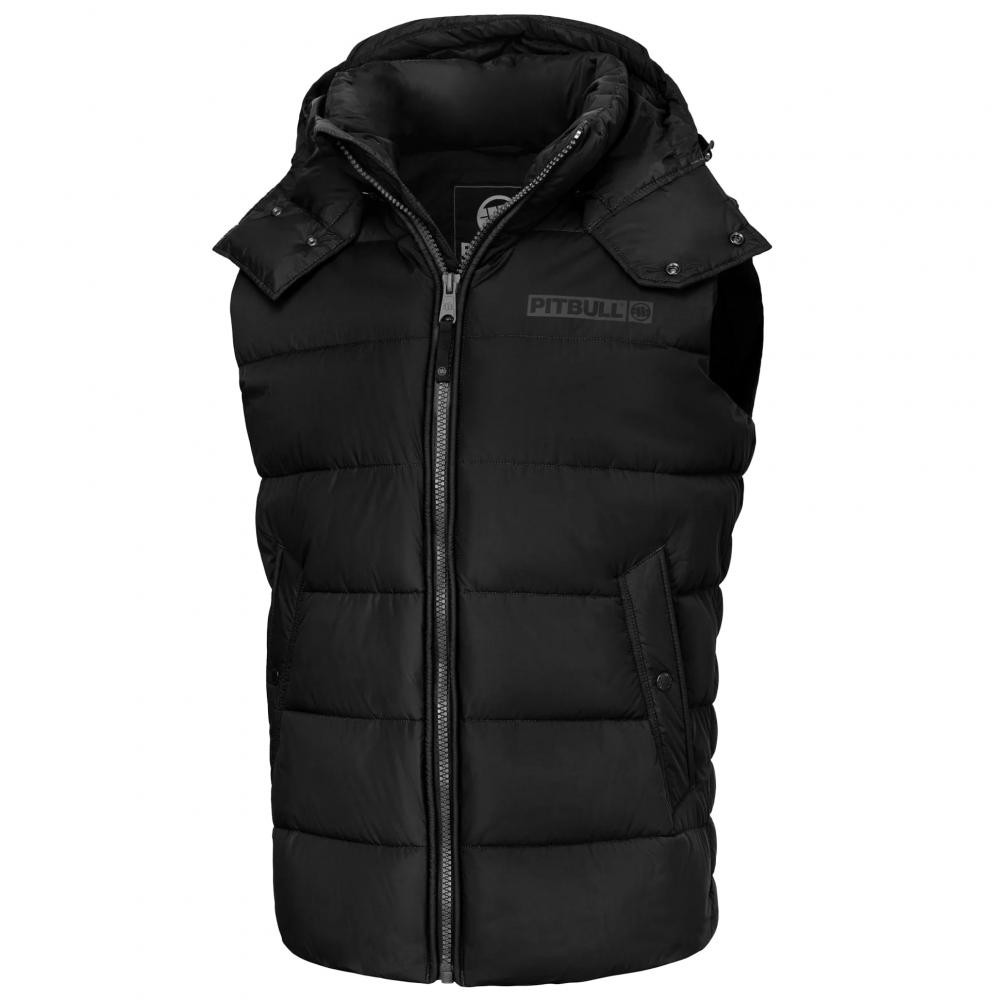 Pitbull Безрукавка  Vest Perseus - Black L - зображення 1