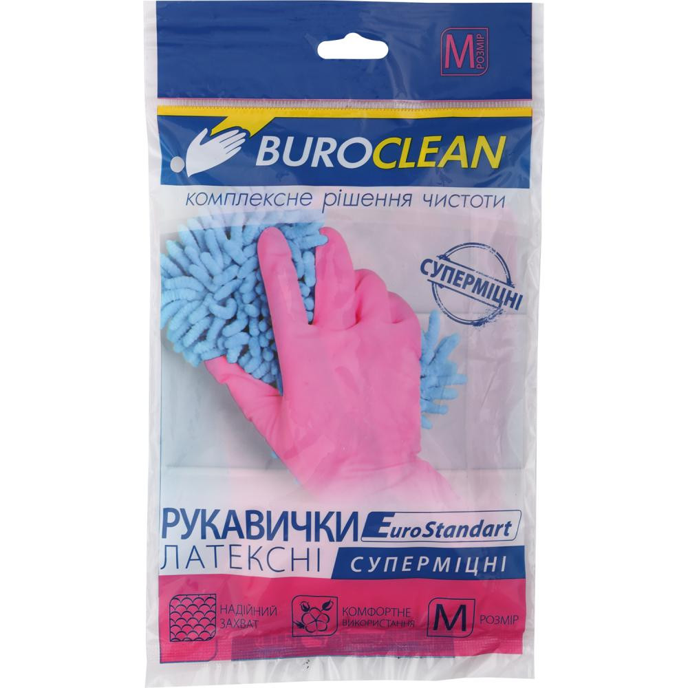 Buroclean Рукавички господарські  Суперміцні розмір M (10200304) - зображення 1