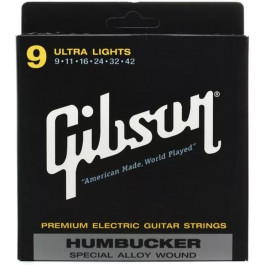   Gibson SEG-SA9 Humbucker Special Alloy Wound Ultra Lights .009-.042 (A001553)