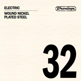   Dunlop Струна DEN32 Wound Nickel Plated Steel Electric String .032