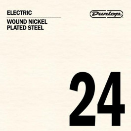   Dunlop Струна DEN24 Wound Nickel Plated Steel Electric String .024