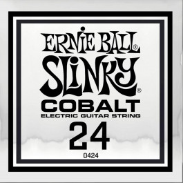   Ernie Ball Струна  P10424 Slinky Cobalt Electric Guitar Single String .024