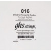 GHS Strings Струна GHS 016 Plain Steel Ball End Single Guitar String .016 - зображення 1