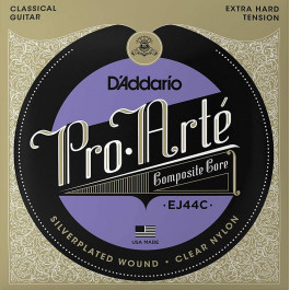   D'Addario EJ44C Classical Silverplated Wound Nylon Extra Hard Tension