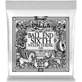   Ernie Ball Струна P01526 Gold 6th Ernesto Palla Nylon Ball End Classical Guitar String .042