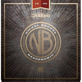   D'Addario NB1656 Nickel Bronze Medium Acoustic Resonator 16/56