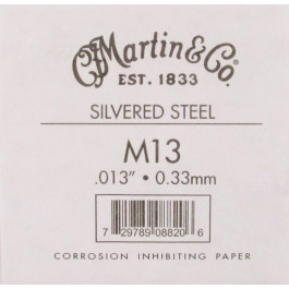   Martin Струна M13 Silvered Steel .013