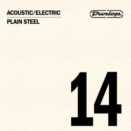   Dunlop Струна DPS14 Acoustic Electric Plain Steel String .014