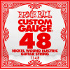 Ernie Ball Струна 1148 Nickel Wound Electric Guitar String .048 - зображення 1