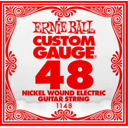   Ernie Ball Струна 1148 Nickel Wound Electric Guitar String .048